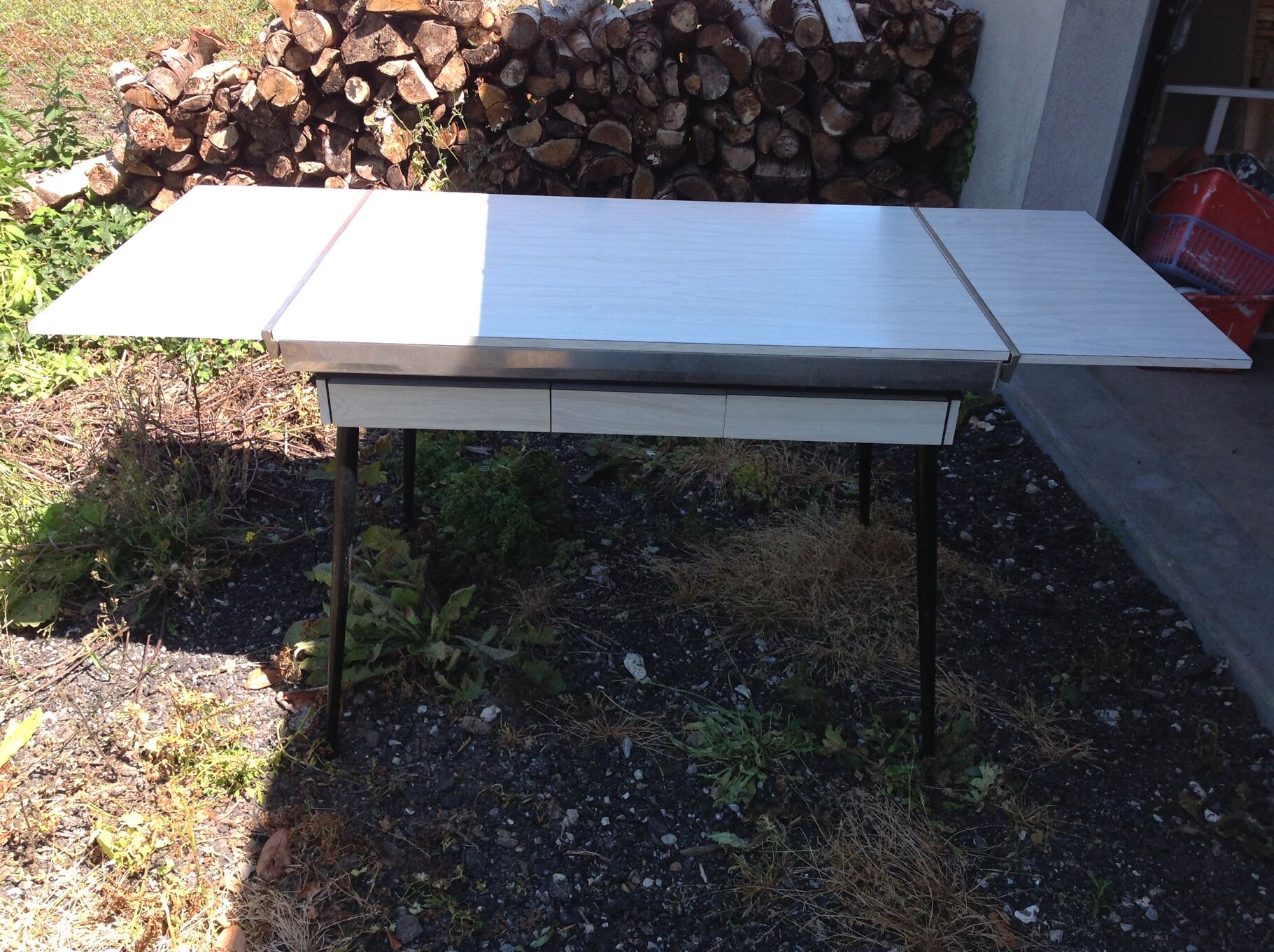 Table De Cuisine Formica Avec Rallonge