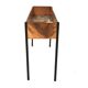 Scandinavian metal planter Sweden, 1960