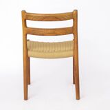 Niels Otto Møller Model 84 Chair | 1 of 8 Available | Danish Teak, 1970s