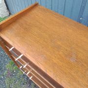 Commode vintage pieds compas