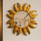 Large sun mirror in resin