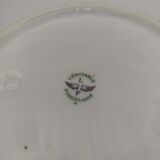 Small LF porcelain salad bowl with seafood decoration.