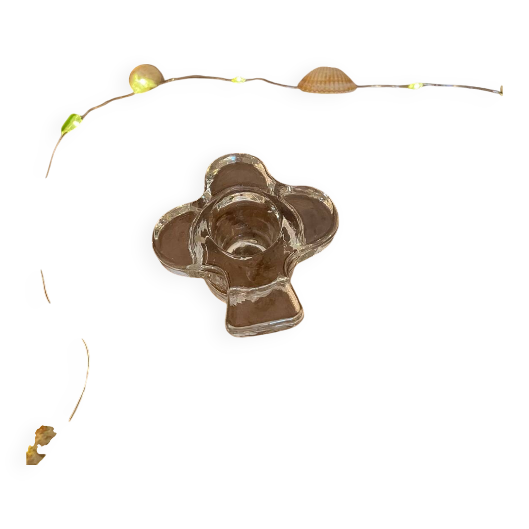 Clover candle holder