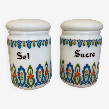 Pair of salt and sugar pots