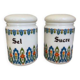 Pair of salt and sugar pots