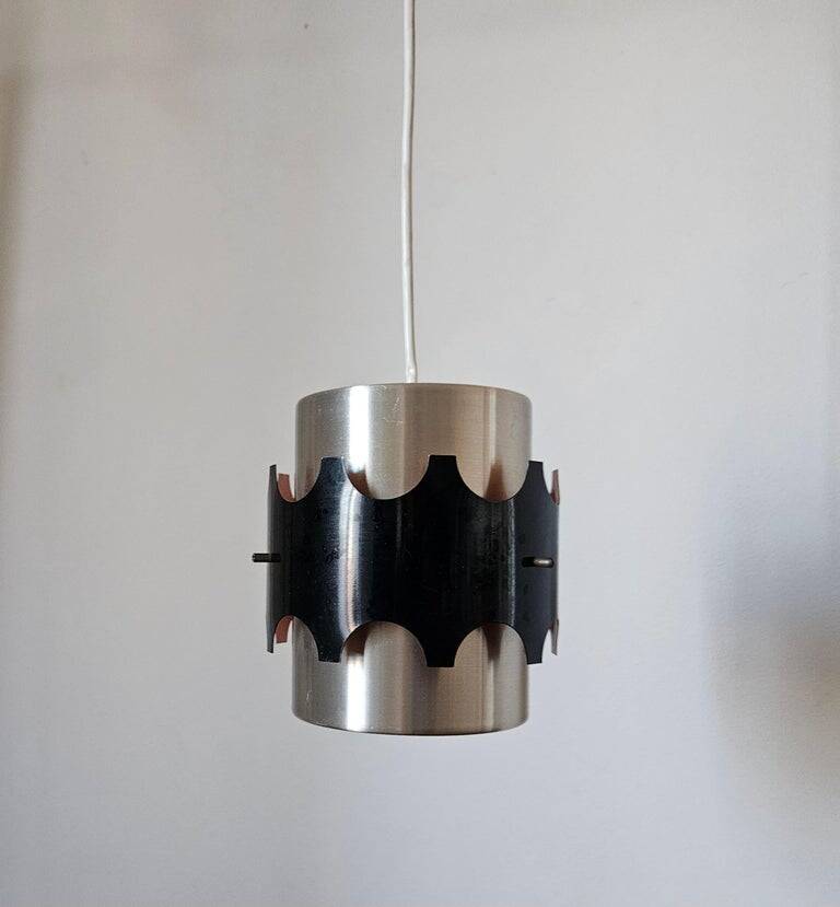 3 suspensions dans le style de Jo Hammerborg, Danemark années 1970