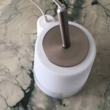 Opaline suspension and brushed steel
