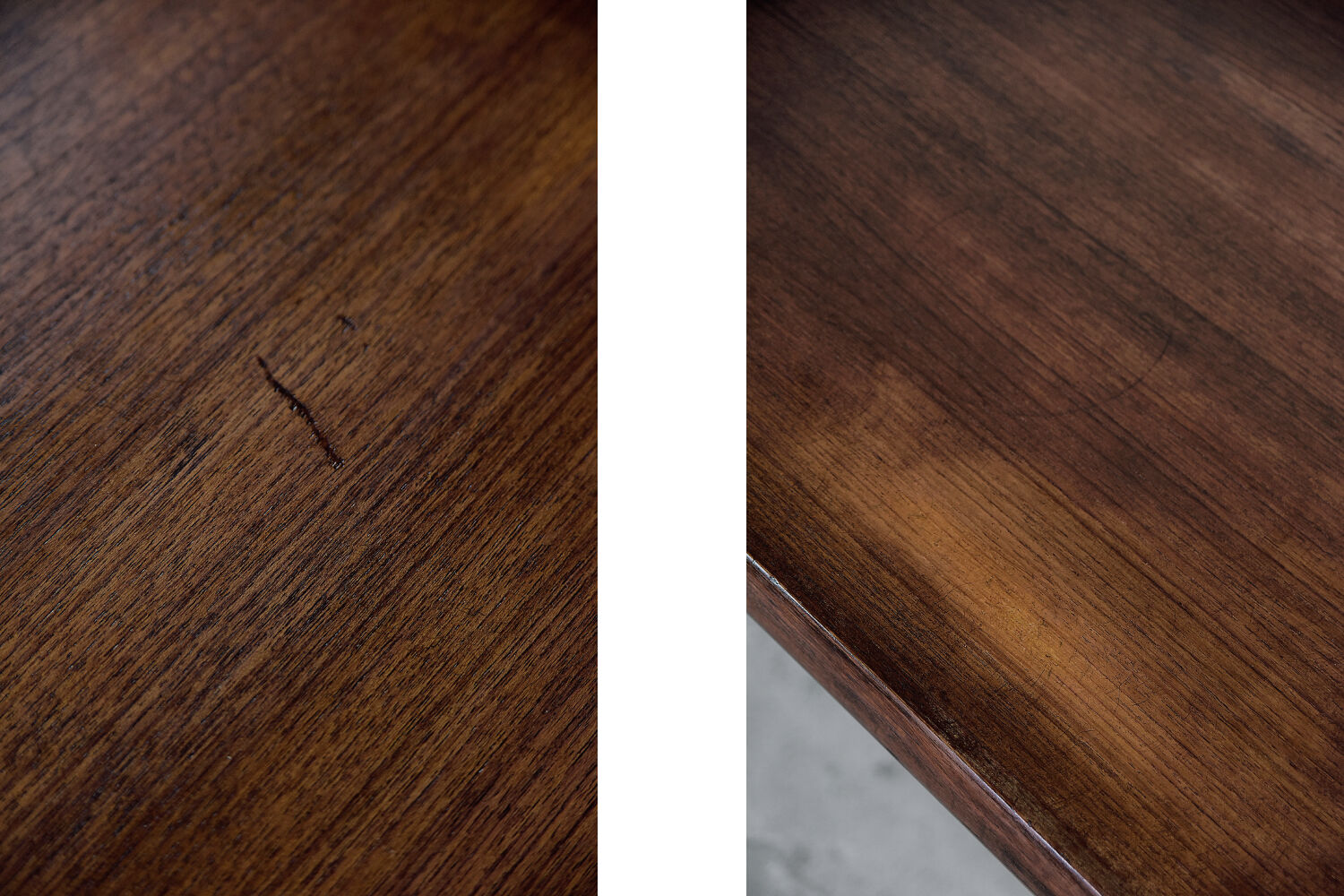 Danish extendable teak coffee table with drawer, 1960s