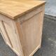 19th-century solid oak Parisian jam cabinet