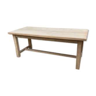 Massive chene farm table