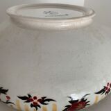 Lot de 2 plats ronds et un saladier Orchies Nord, modèle Henriette
