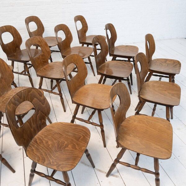 Chaises par Joamin Baumann pour Baumann, 1960, Ensemble de 2