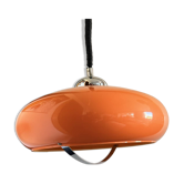 Suspension Space Age orange attributed to Dijkstra Lampen.