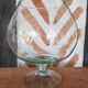 Glass terrarium cup vase