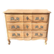 Louis XV chest of drawers in raw wood