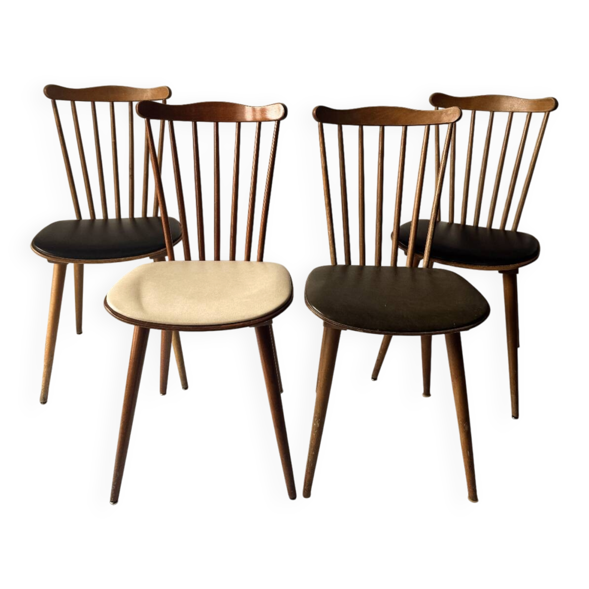 Set of Menuet chairs by Baumann