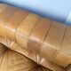 DS 80 daybed, patchwork sofa with armrests in cognac leather by De Sede, Switzerland, 1980s