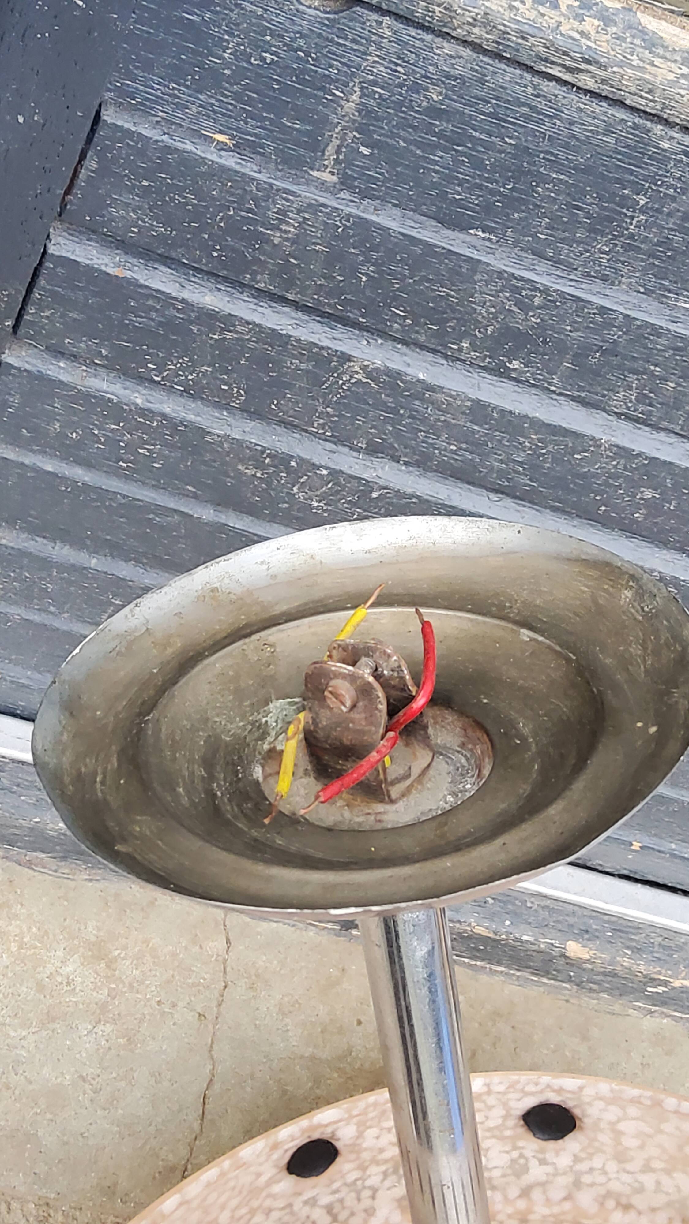 1930s Art Deco chandelier in glass and chromed metal