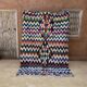 Tapis Marocain Boucherouite coloré - 240 x 165 cm