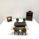 Vintage dollhouse furniture