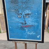 Painting in abstraction face