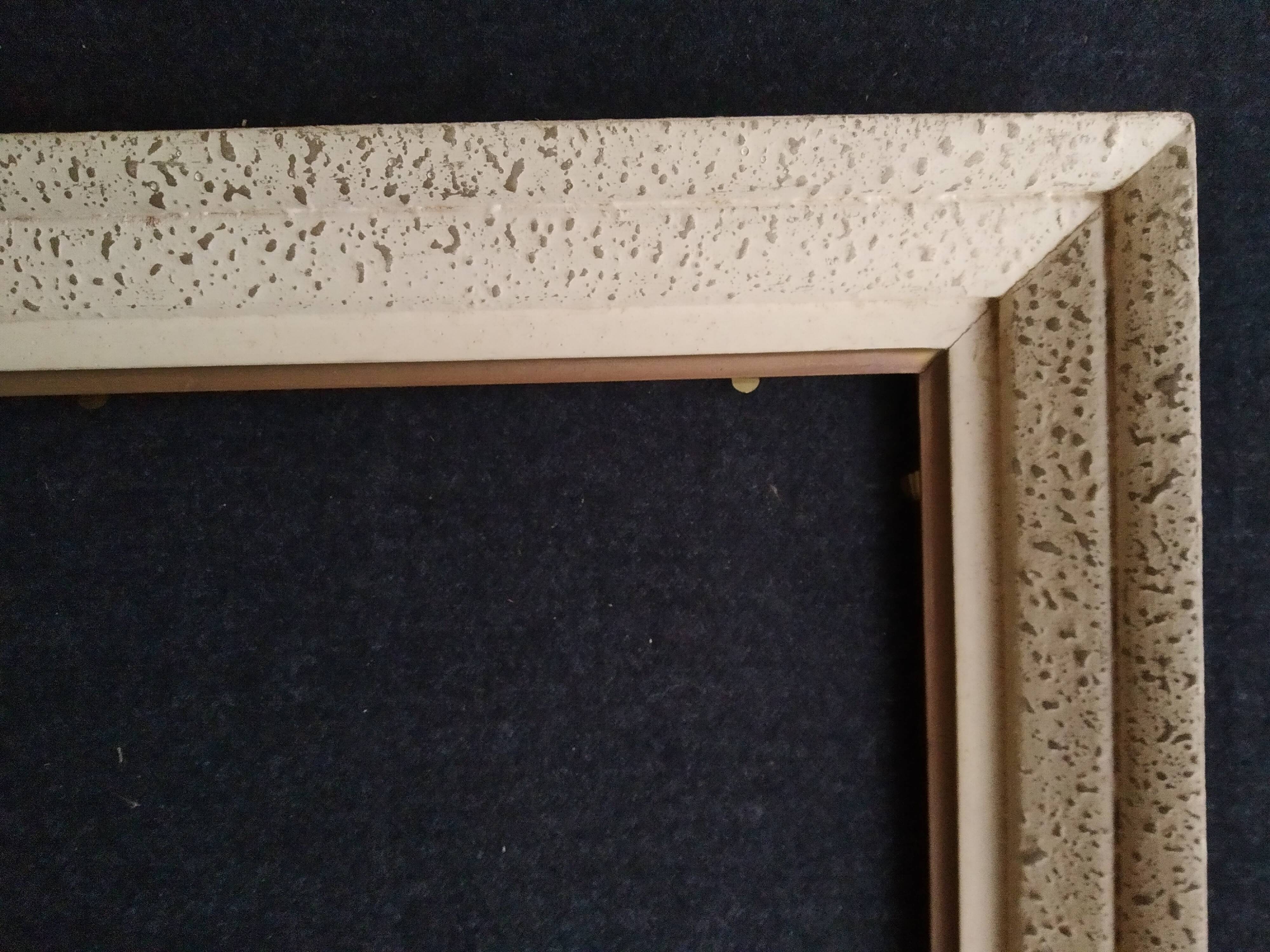 Patinated art deco frame