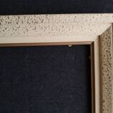 Patinated art deco frame