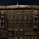 African Art Wall Decoration - Dogon Attic Door - Mali