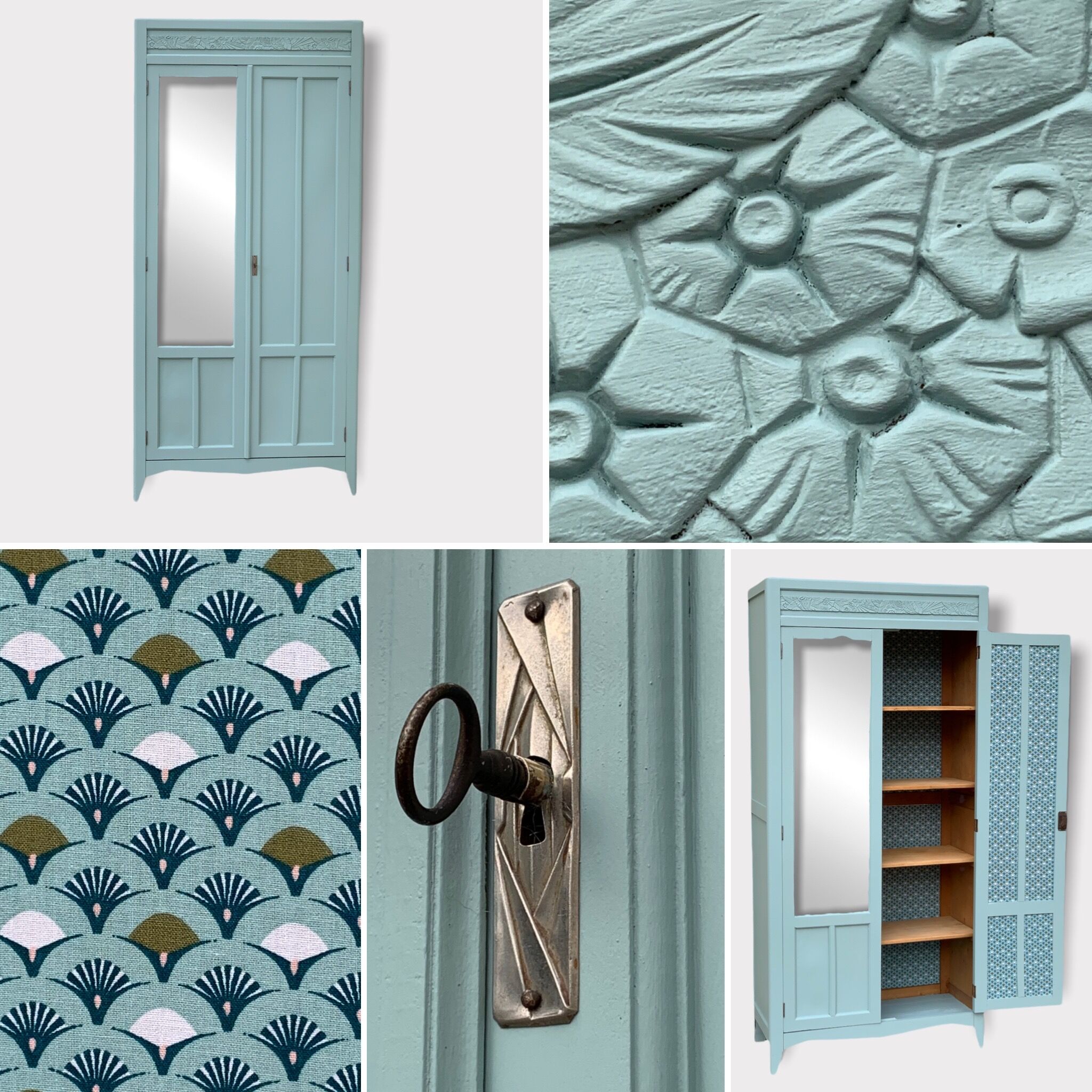 Parisian art deco wardrobe 1920