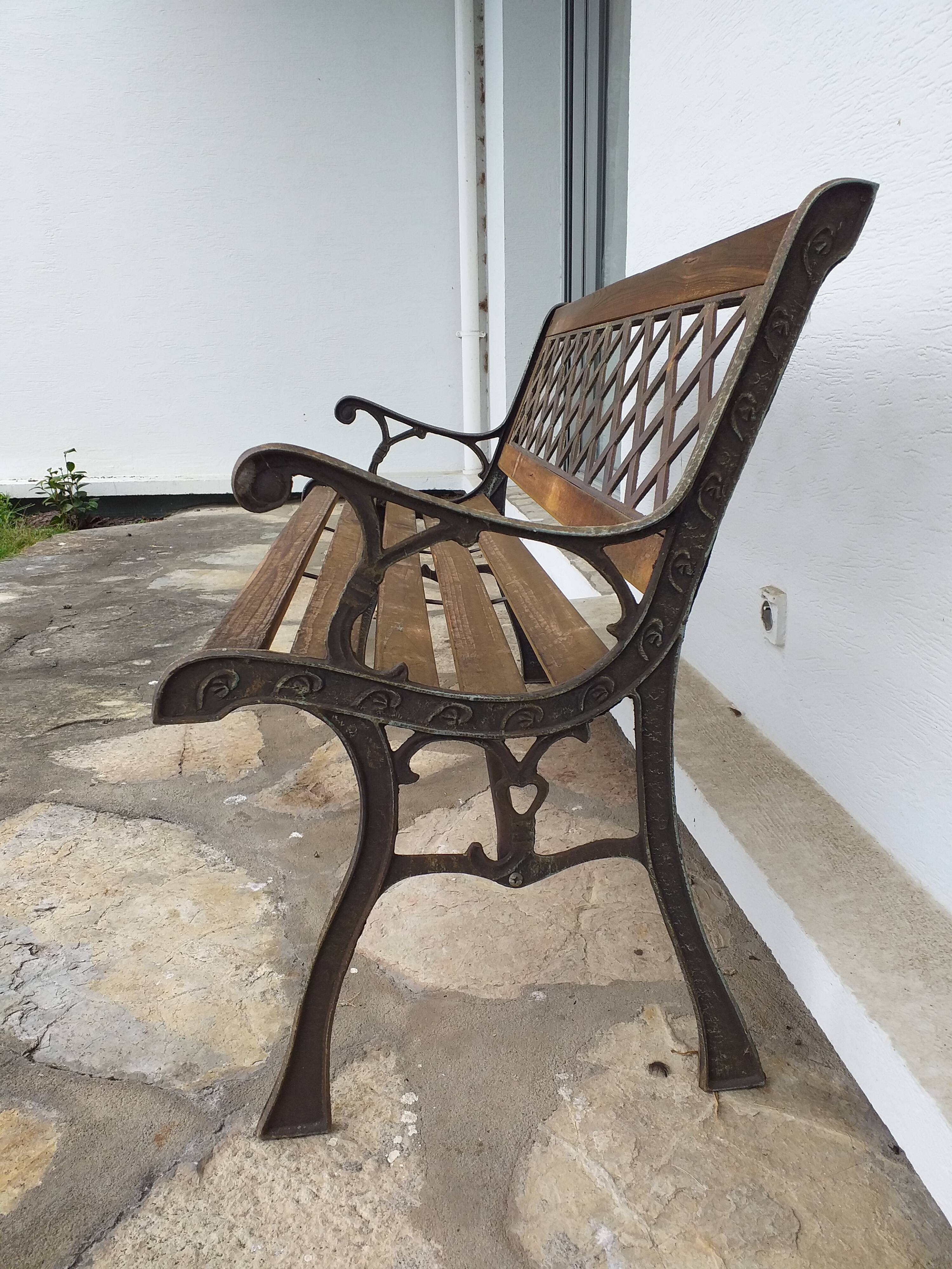 Banc de jardin