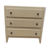 Chest of drawers white wood