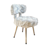 Armchair Vintage moumoute Pelfran