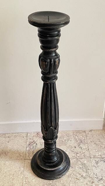 Candle holder 65cm Solid oak