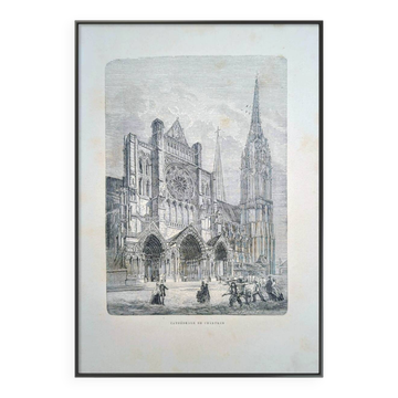 Notre-Dame de Chartres, un original imprimé en 1895.