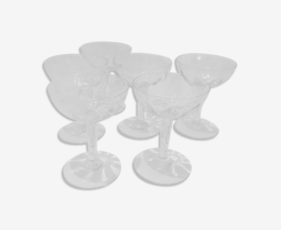 Set de 6 coupes à champagne