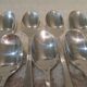12 silver-plated coffee spoons by Christofle Concorde, 13.6 cm