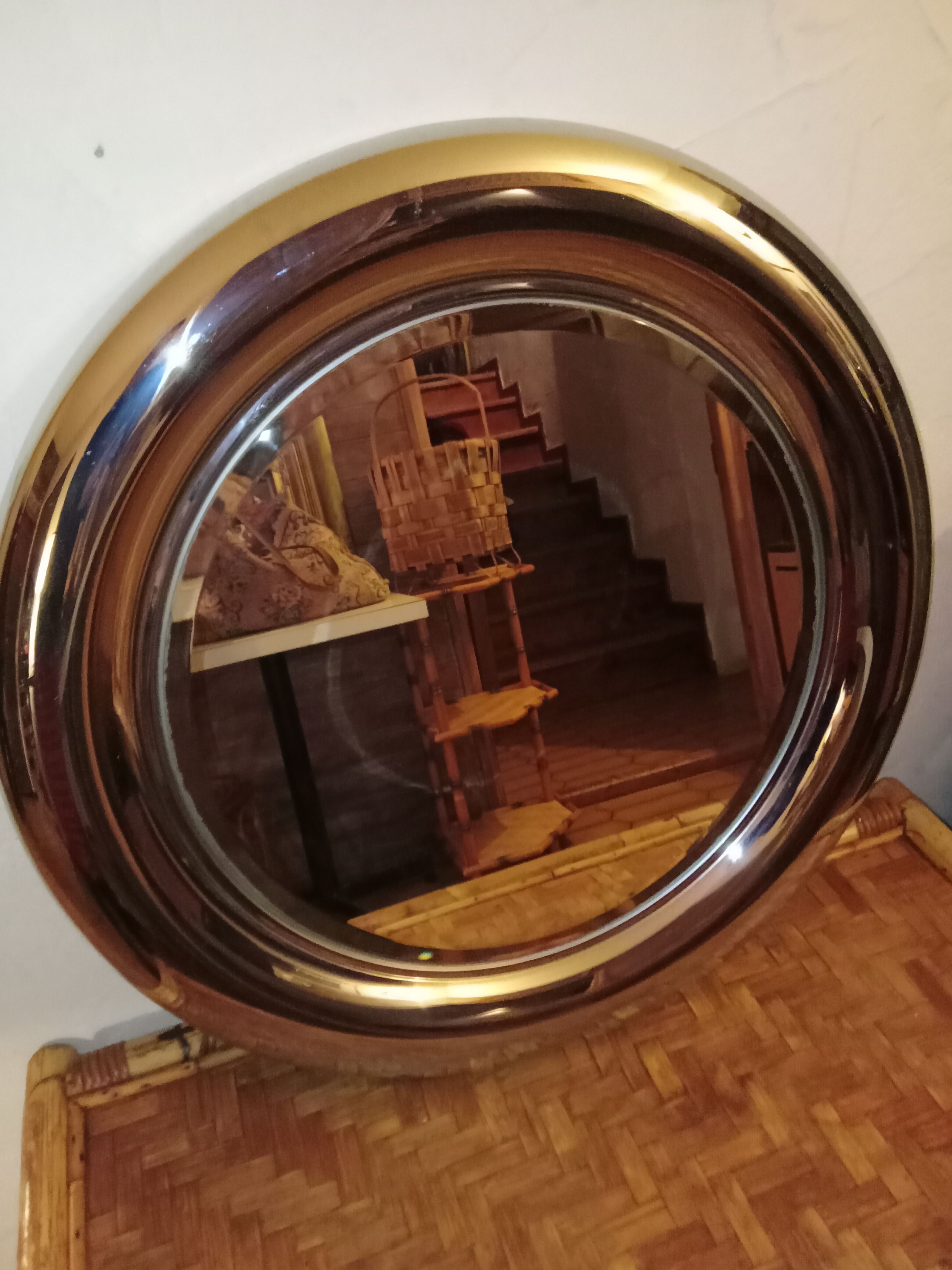 Mirror chrome design 1970 Italy