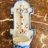 Old earthenware wall stoup – 20th century