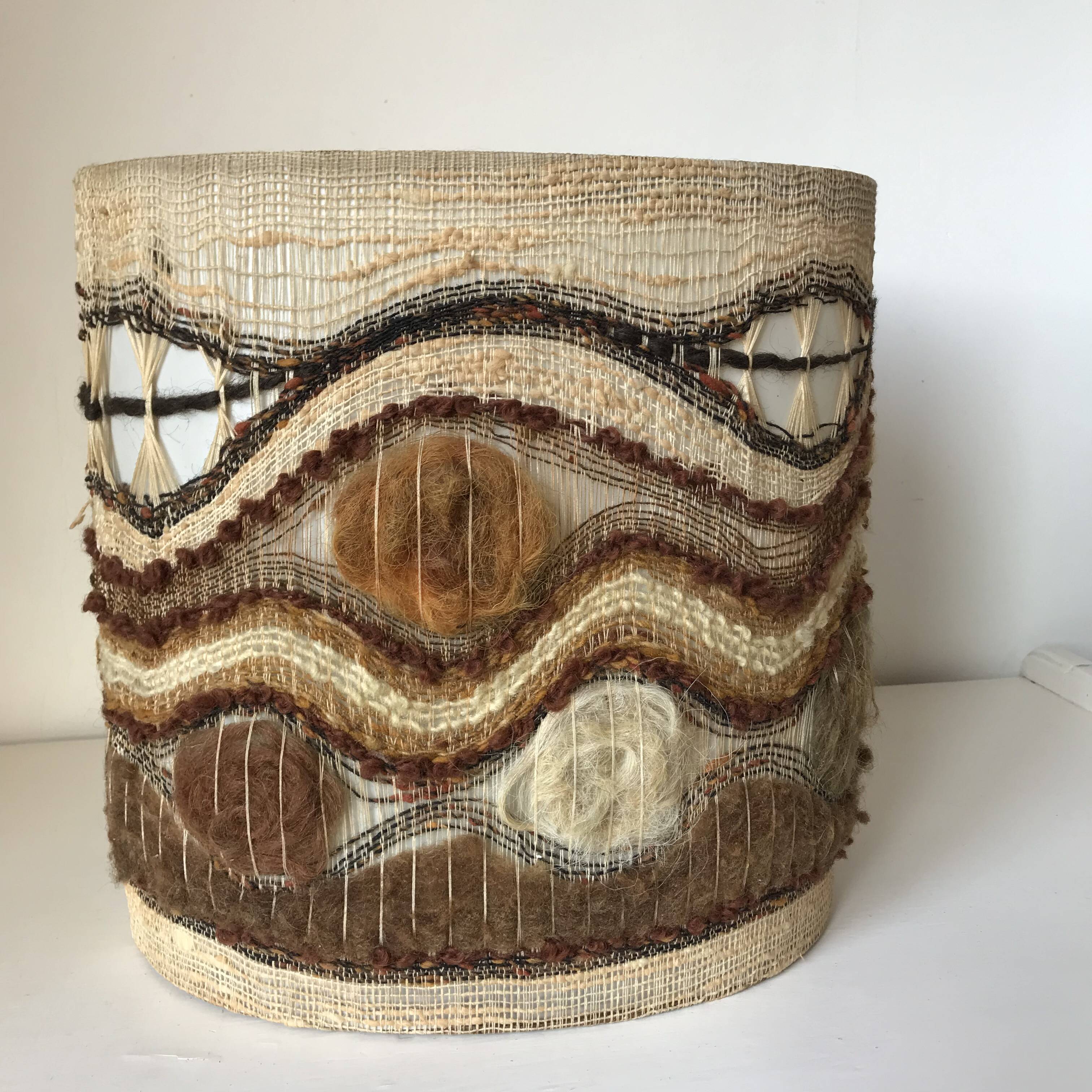 Vintage lampshade wool patterns