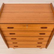 Scandinavian Teak Chest of Drawers, 1960s, Mid-Century Modern
