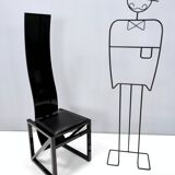 This chair from the EDO series was designed by the Japanese architect Kisho Kurokawa in the 1980s an
