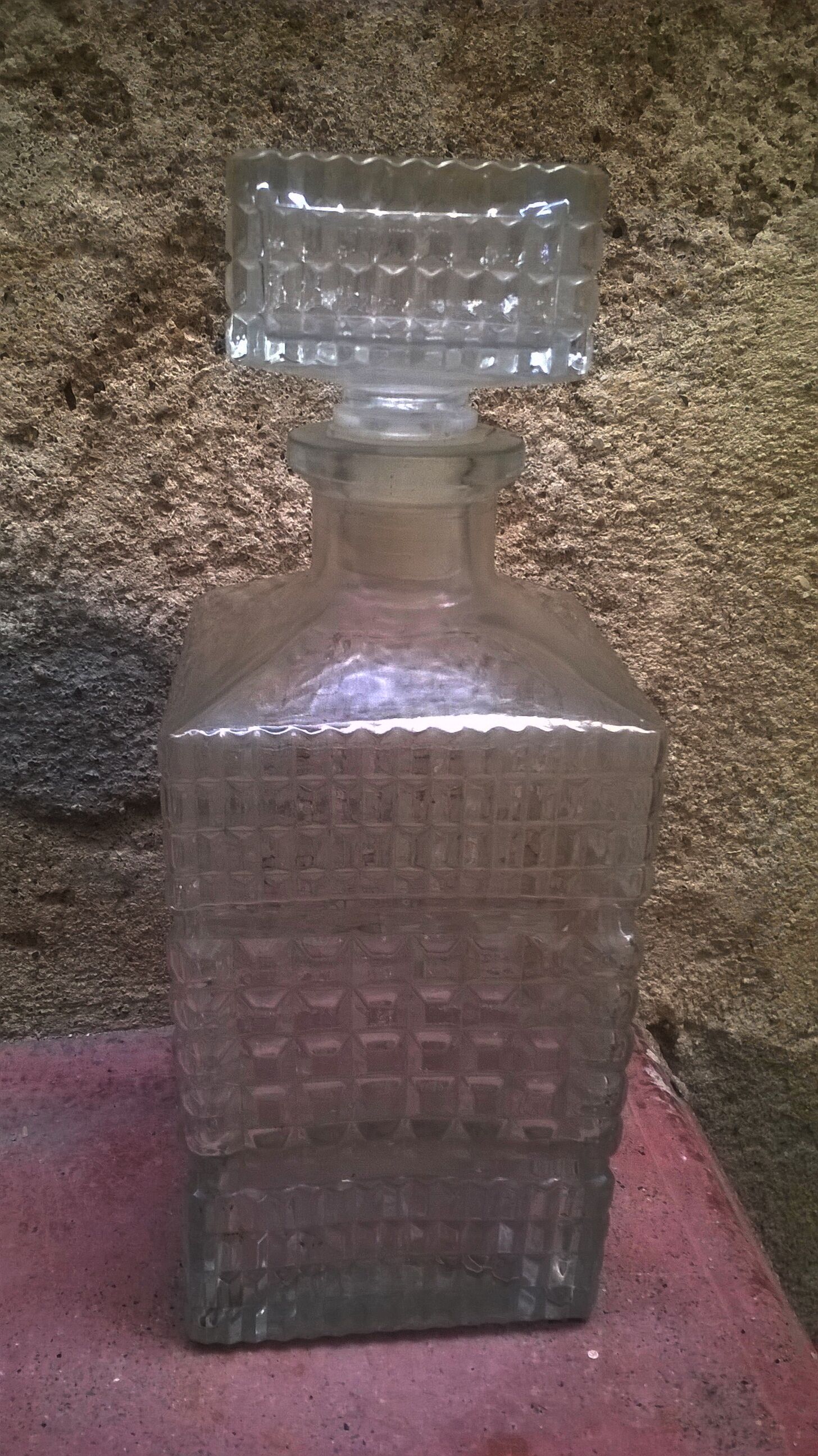 Vintage whisky carafe