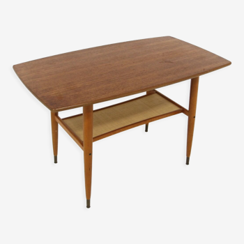 Table basse scandinave en teck Suède 1950