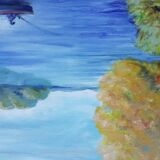 Oil on canvas Montaubry
