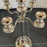 Pair of extra large floor metal candelabras