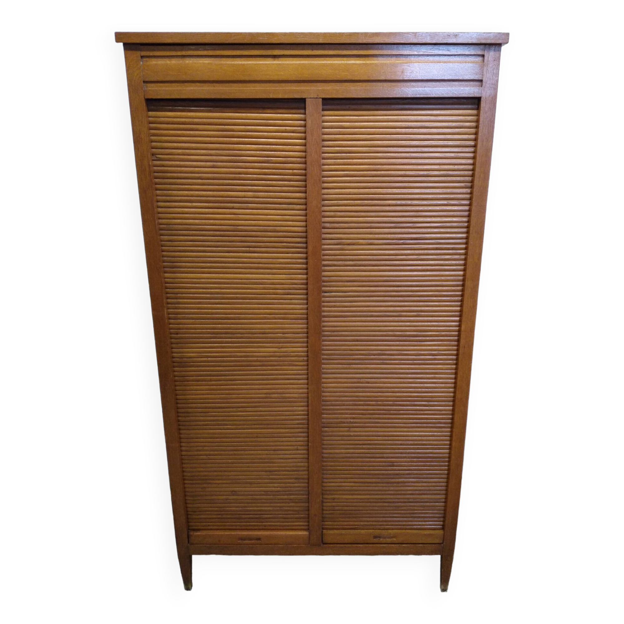 Atypical double curtain file cabinet