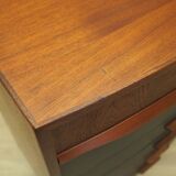 Commode en teck, design danois, années 1970, fabrication : Danemark