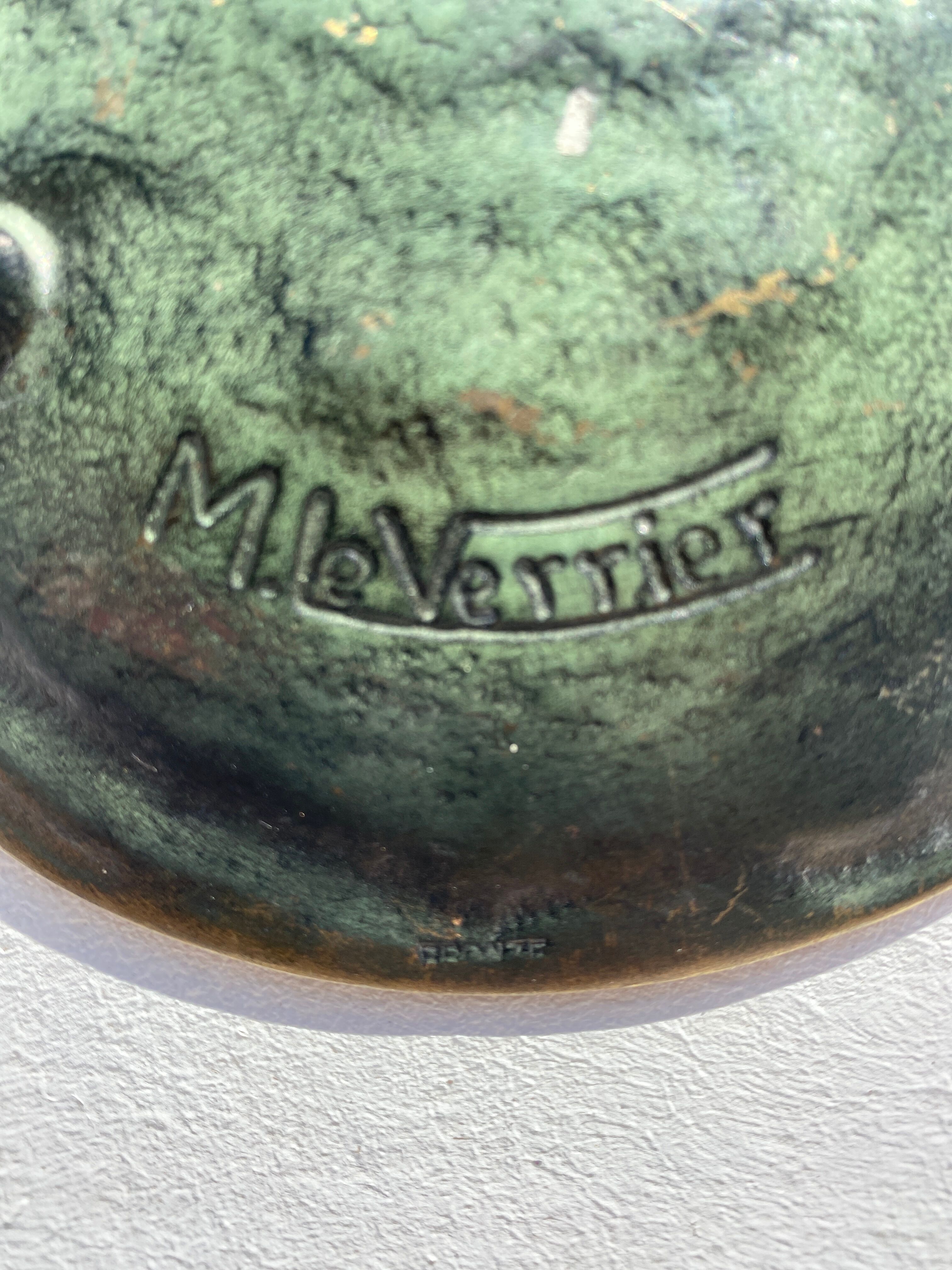 Ashtray bronze Max the glassmaker