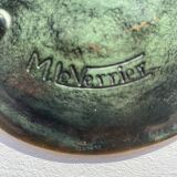 Ashtray bronze Max the glassmaker