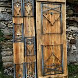 Guinguette table and benches